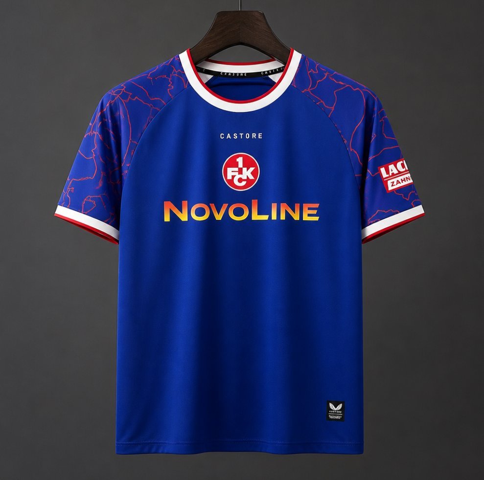 Bundesliga - 26-27 Kaiserslautern Away Blue Jersey