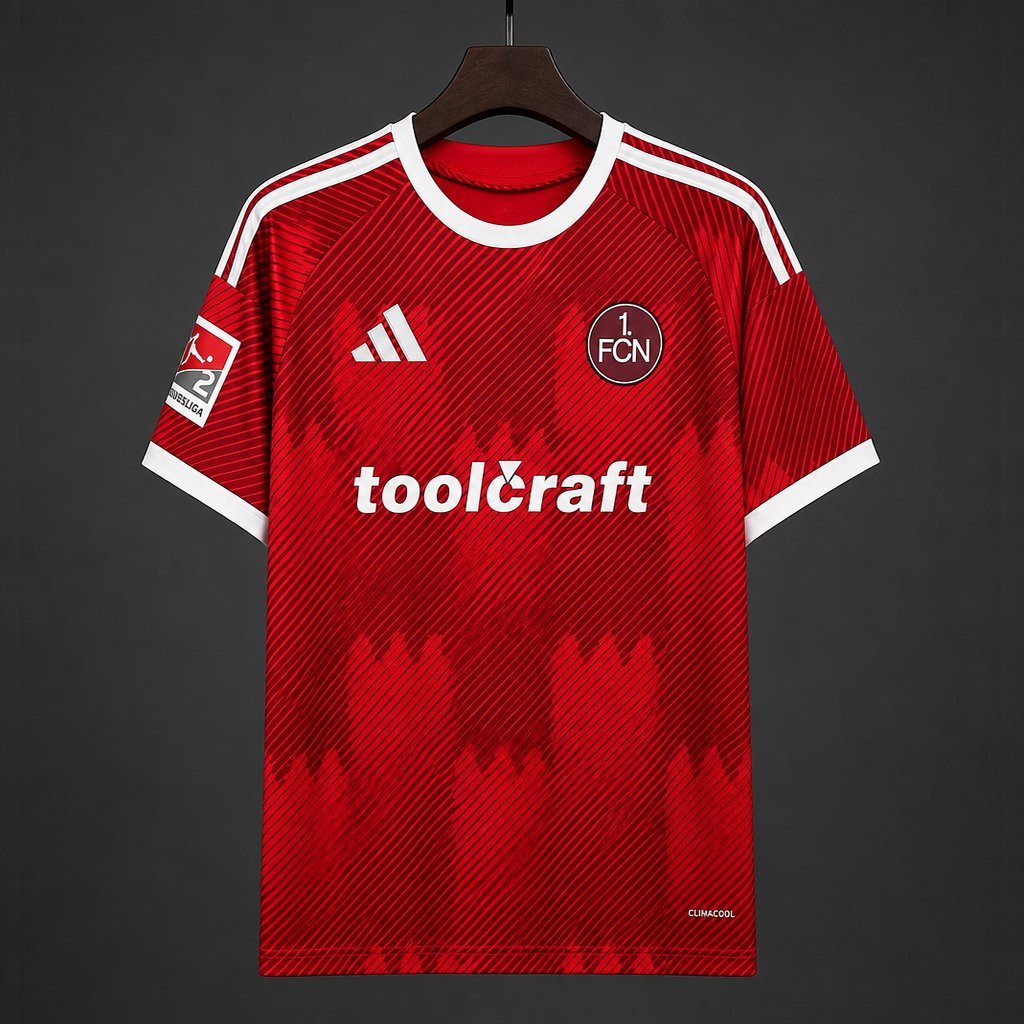 Bundesliga - 26-27 Nurnberg Home Red Jersey