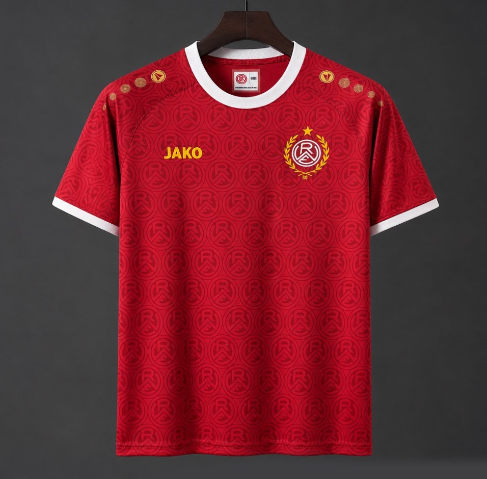 Bundesliga - 26-27 Rot-Weiss Essen 100Th Anniversary Red Jersey