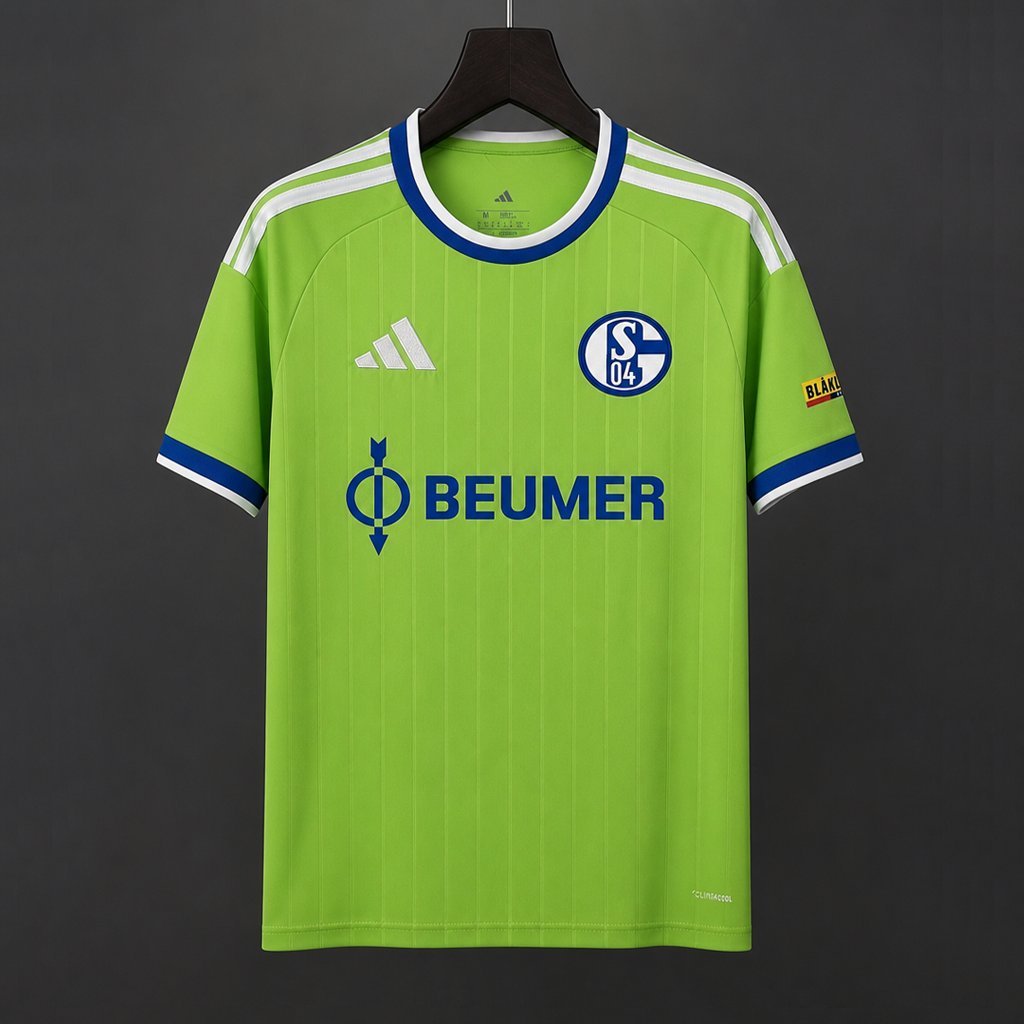 Bundesliga - 26-27 Schalke 04 Away Green Jersey