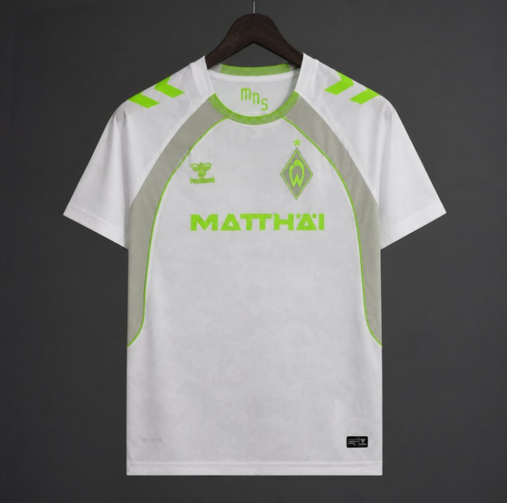 Bundesliga - 26-27 Werder Bremen Away Light Green Jersey