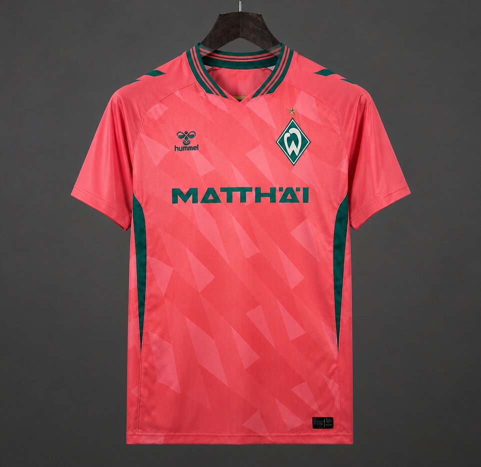 Bundesliga - 26-27 Werder Bremen Third Pink Jersey