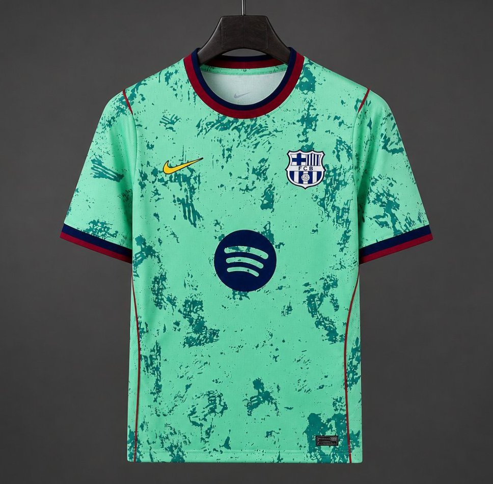 La Liga - 26-27 Barcelona Green Special Edition Jersey