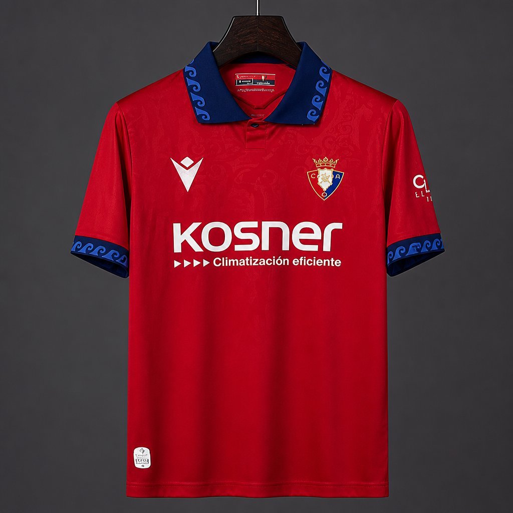 La Liga - 26-27 CA Osa home Red jersey