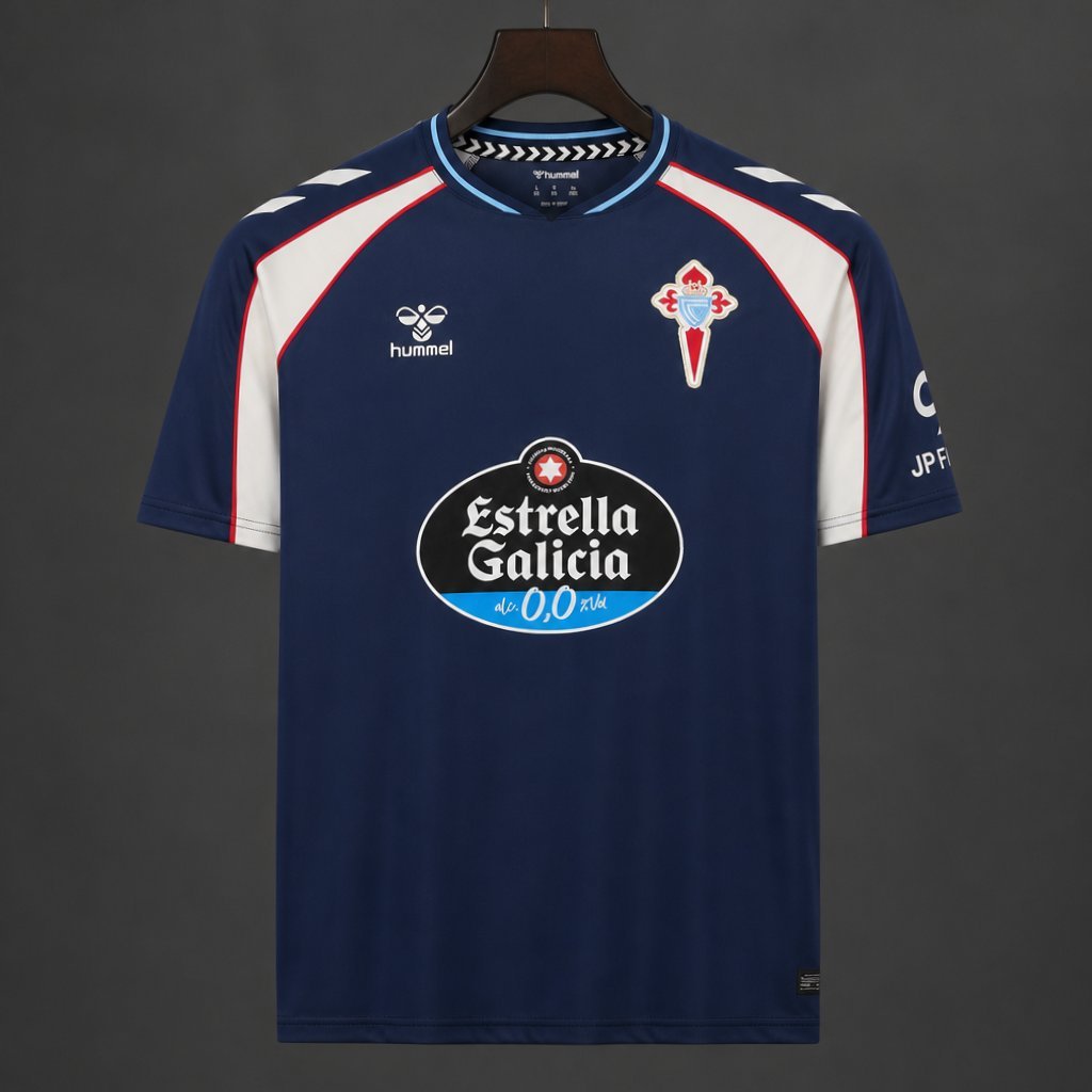 La Liga - 26-27 Celta de Vigo Away Navy Jersey