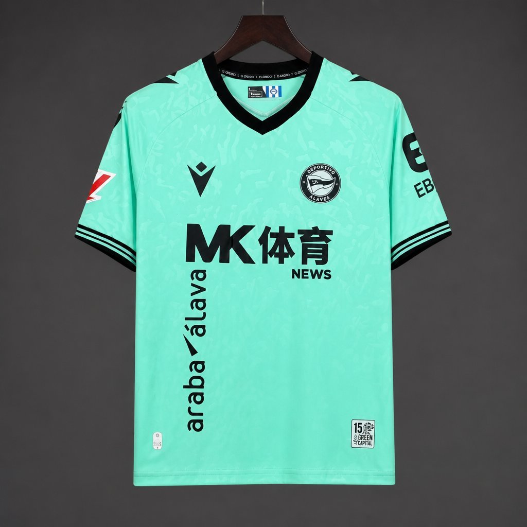 La Liga - 26-27 Deportivo Alavés Mint Green Third Jersey