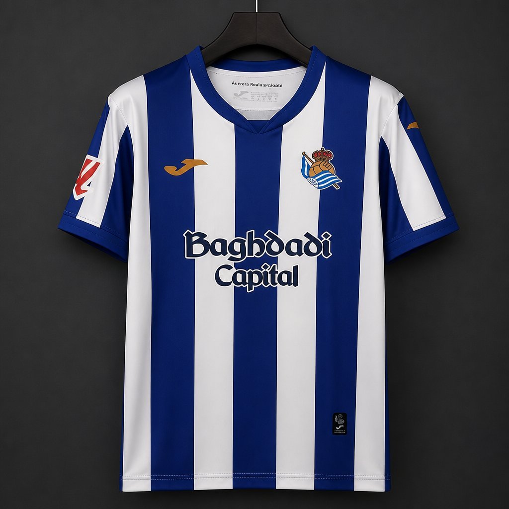La Liga - 26-27 Real Sociedad home jersey
