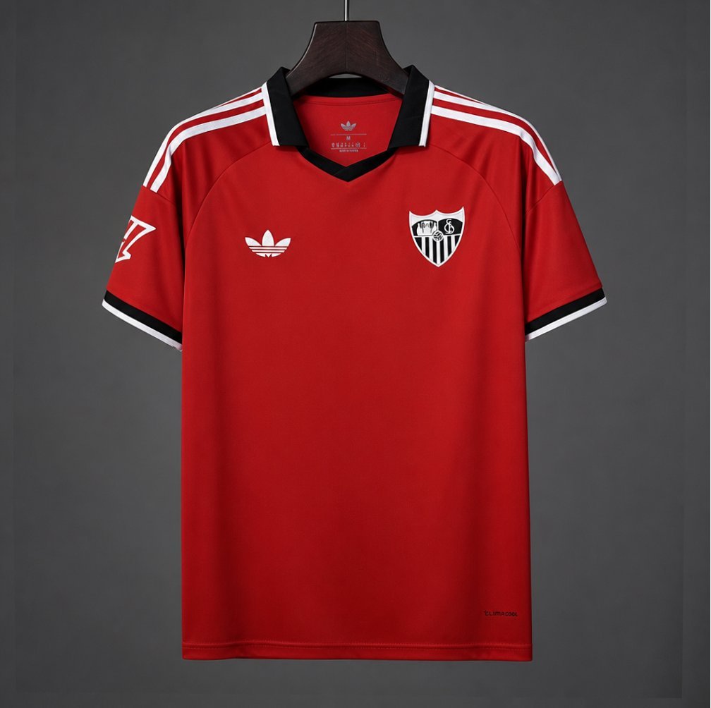 La Liga - 26-27 Sevilla Away Red Jersey