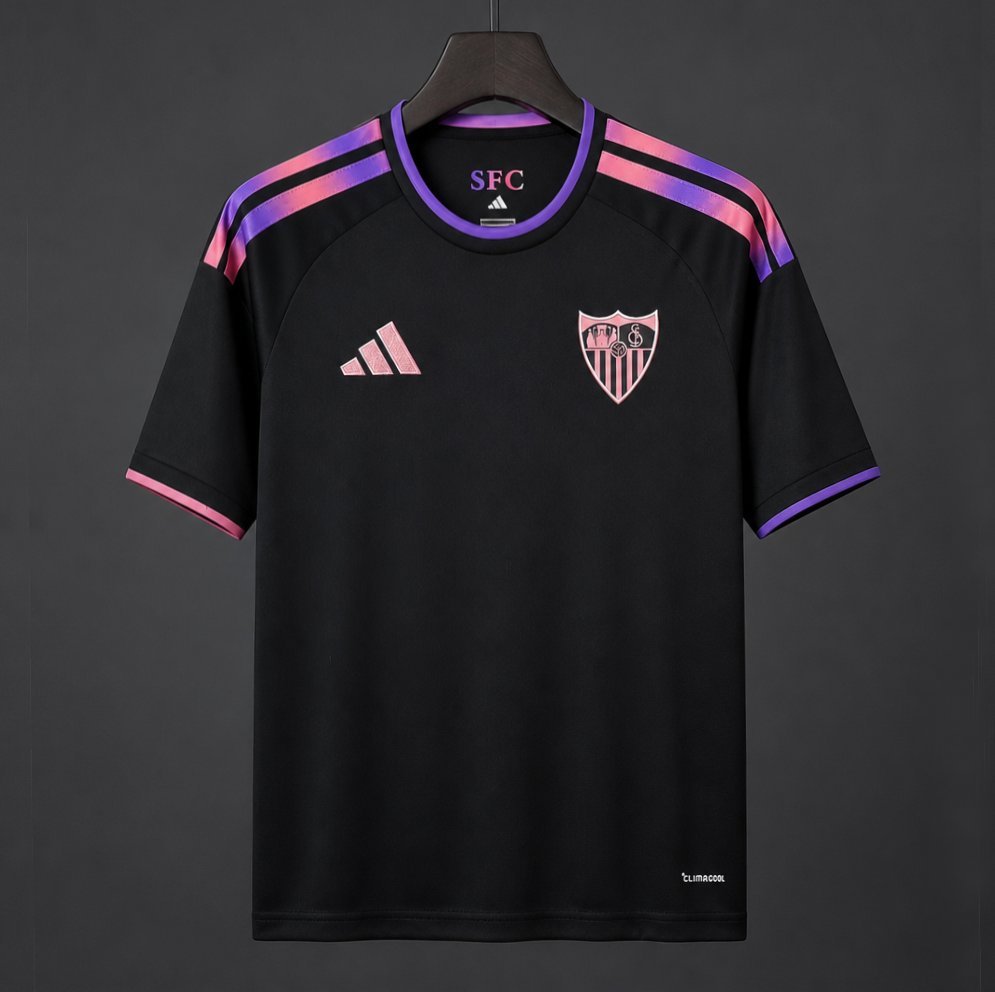 La Liga - 26-27 Sevilla FC Third Black Jersey