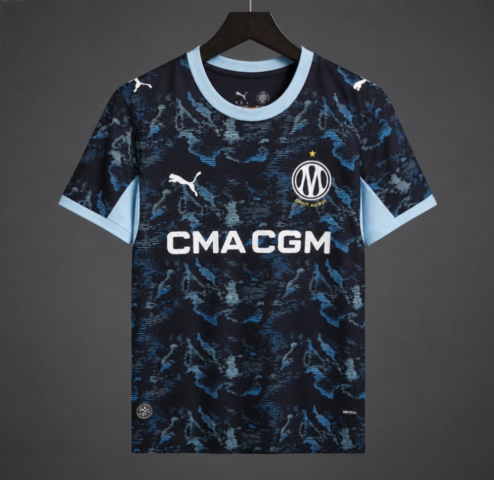 Ligue 1 - 26-27 Olympique Marseille Away Jersey