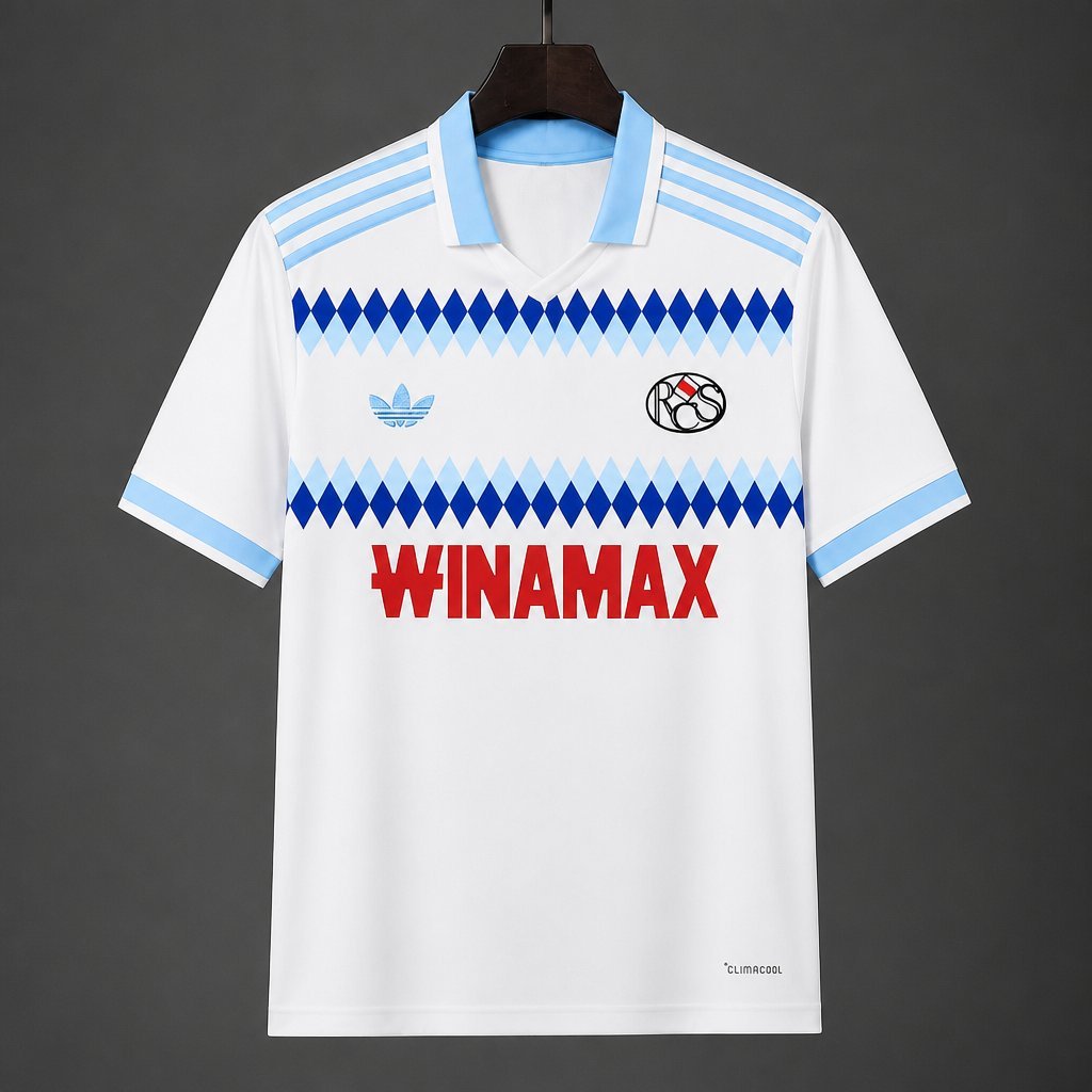 Ligue 1 - 26-27 Strasbourg Away White Jersey