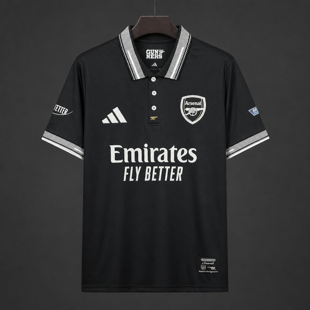 Premier League - 26-27 Arsenal Polo Concept Black Special POLO Jersey