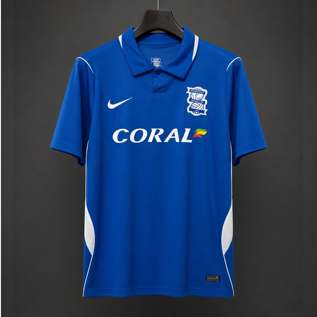 Premier League - 26-27 Birmingham City Blue Home Jersey