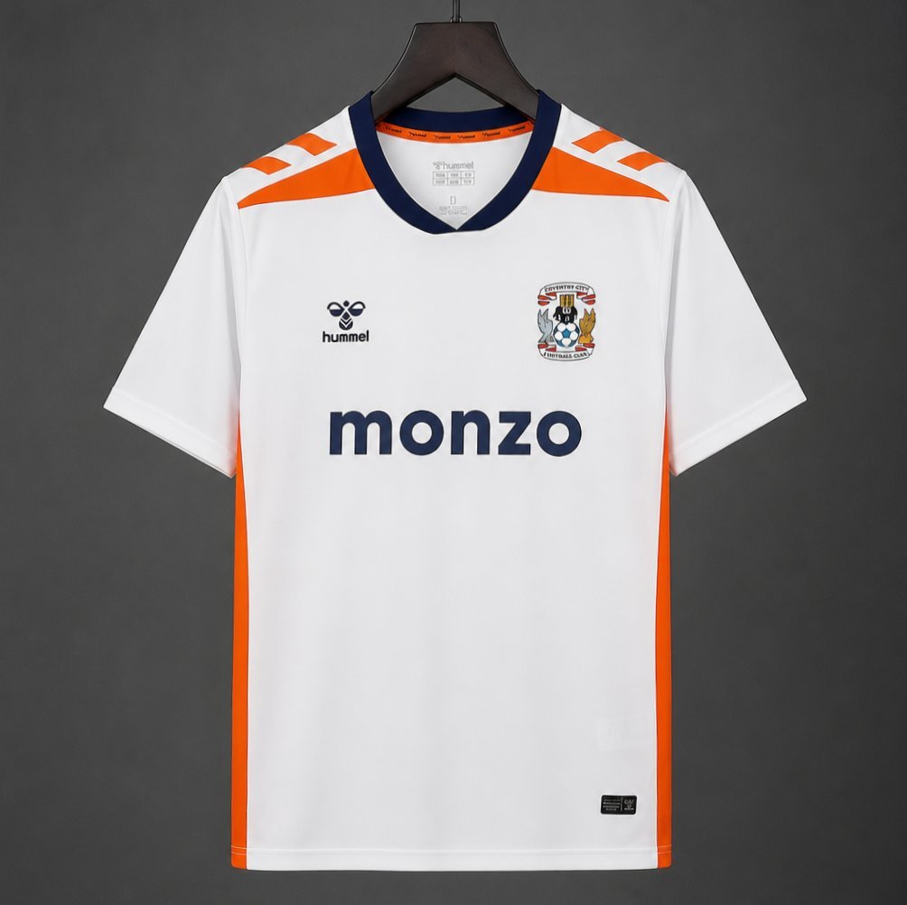 Premier League - 26-27 Coventry City Away White Jersey
