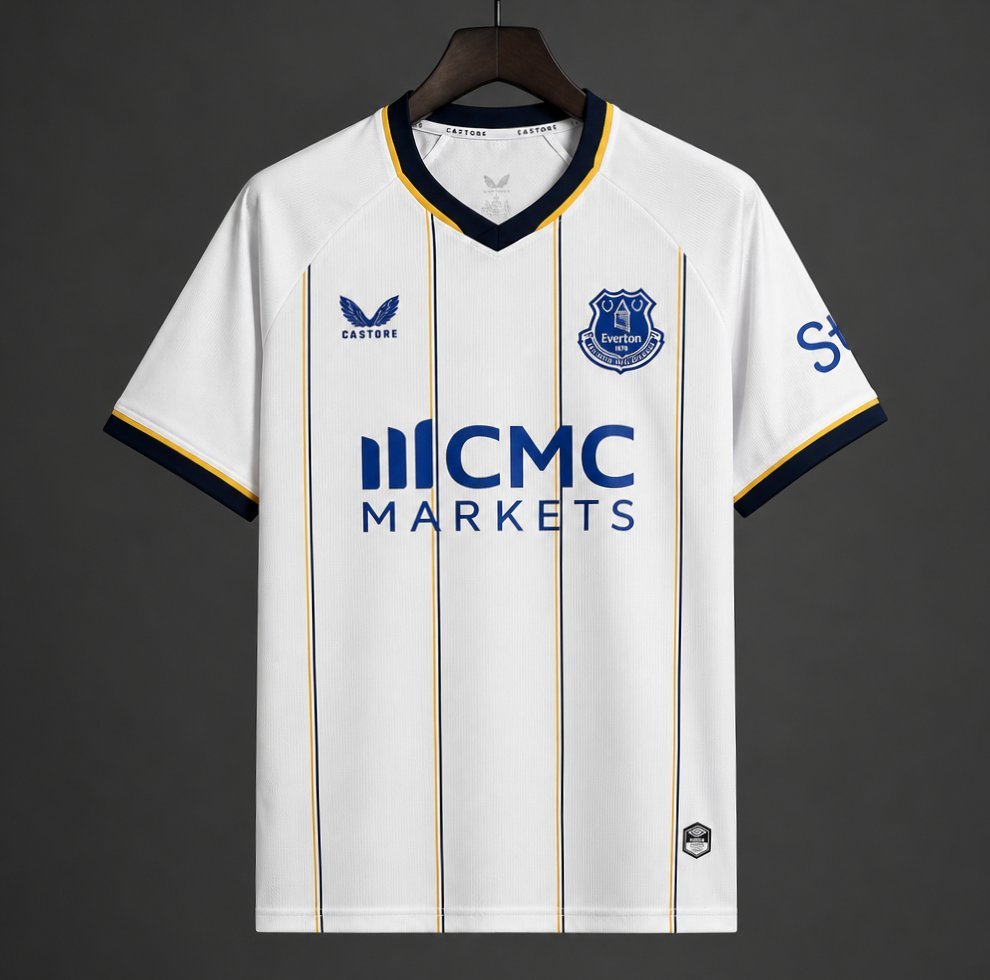 Premier League - 26-27 Everton Away White Jersey