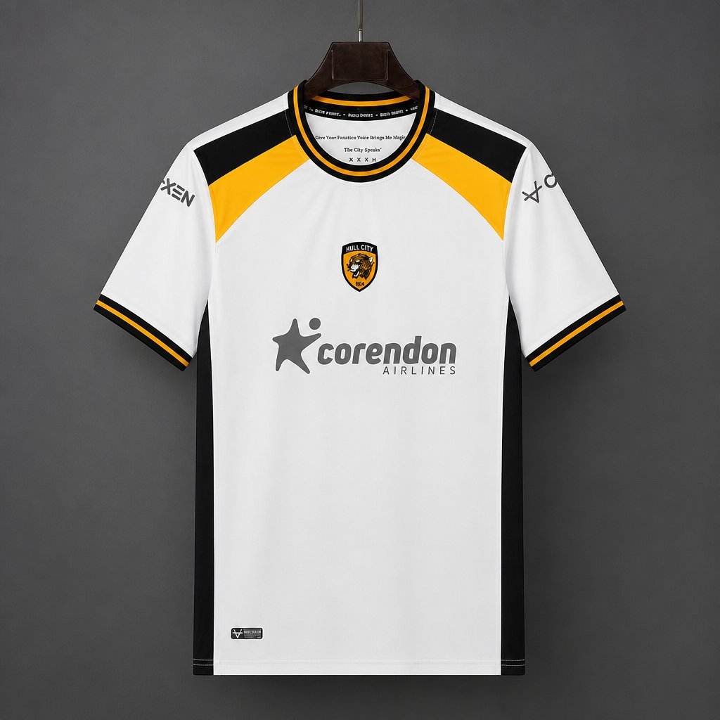 Premier League - 26-27 Hull City Away White Jersey