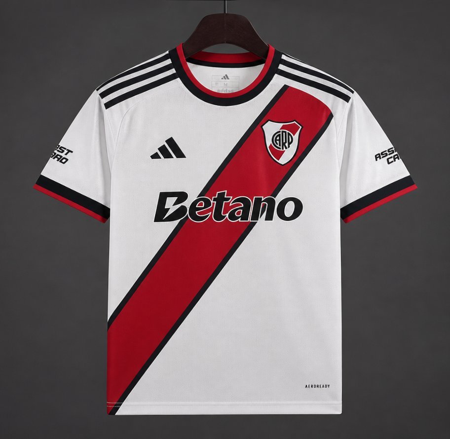 Argentina SAF - 26-27 River Plate Home Jersey