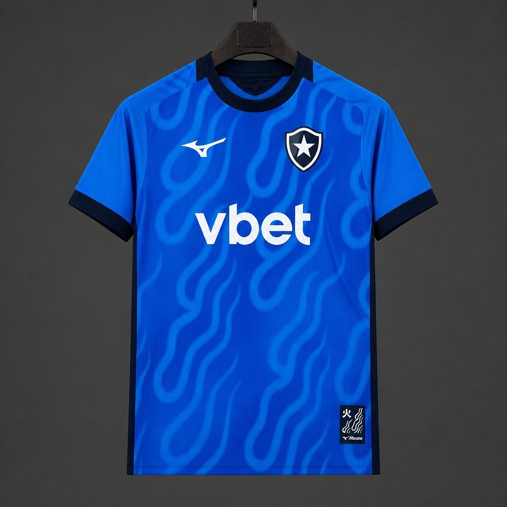 Brasileiro Serie A - 2026 Botafogo Goalkeeper 2 Blue Jersey