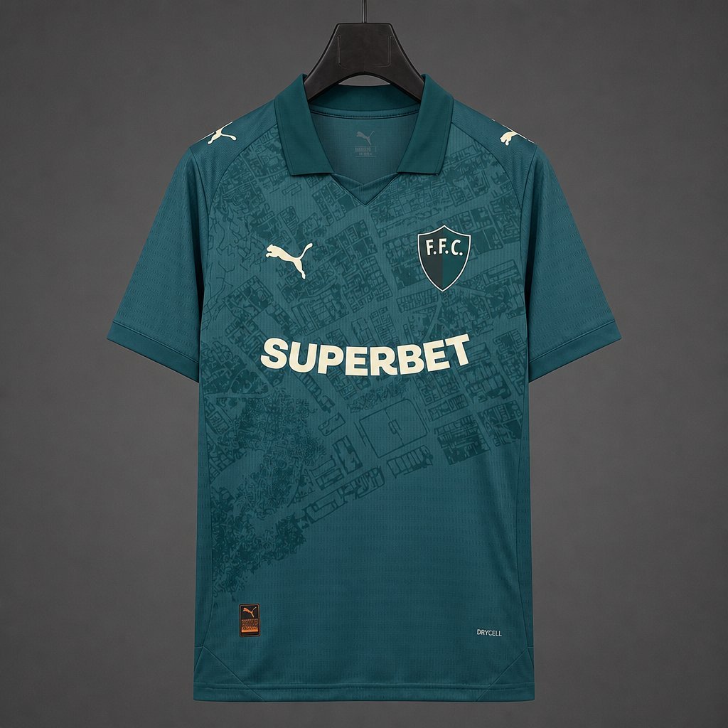 Brasileiro Serie A - 2026 Fluminense Third Dark Green Jersey