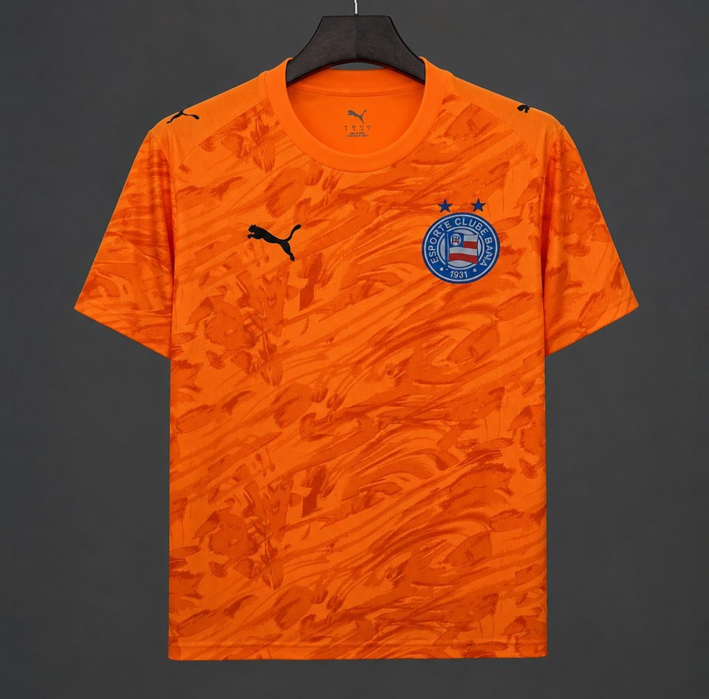 Brasileiro Serie A - 26-27 Bahia Goalkeeper Orange Jersey