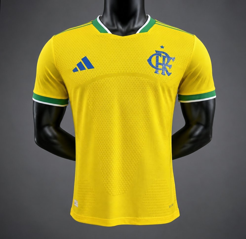 Brasileiro Serie A - 26-27 Flamengo x Brazil Special Edition World Cup Jersey