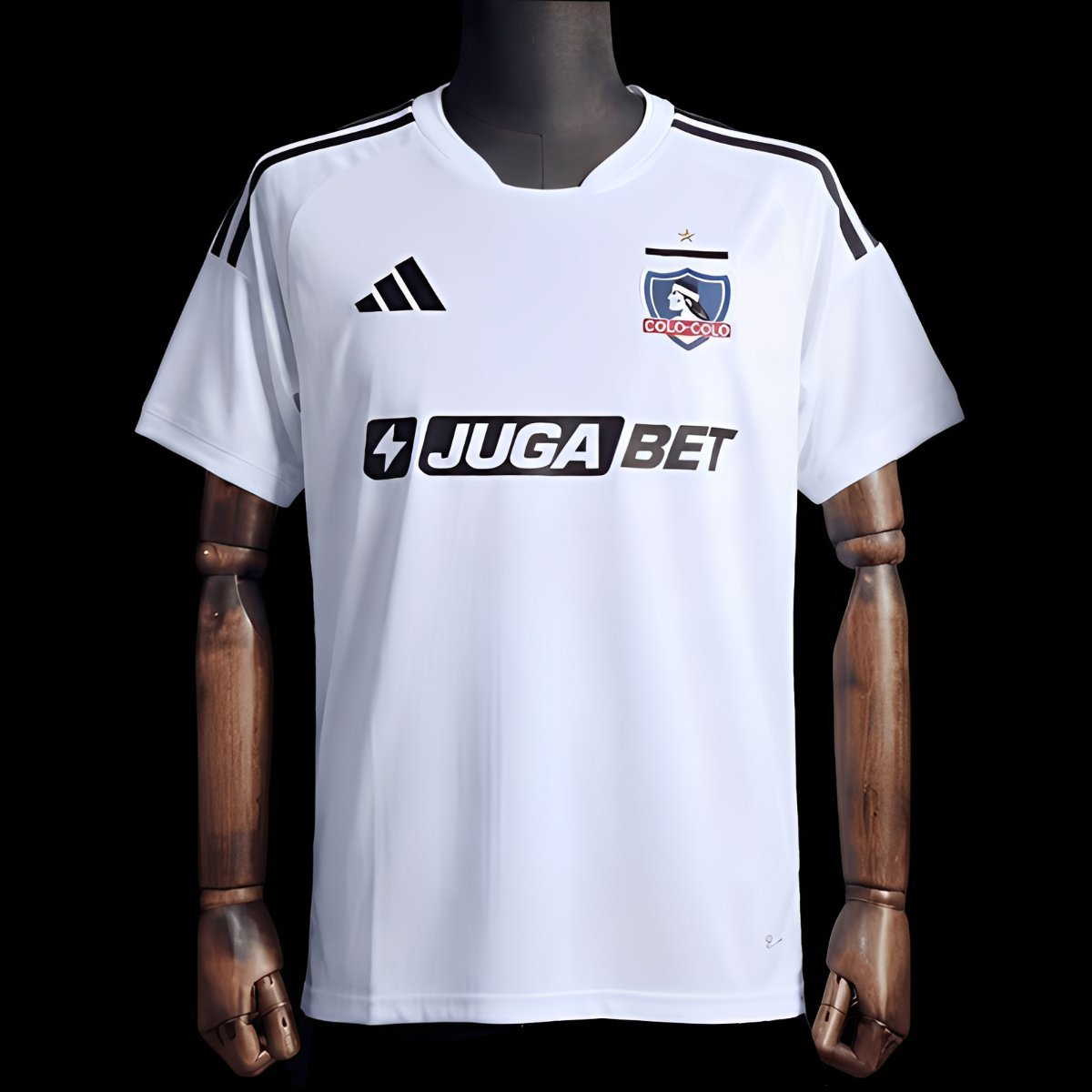 Cile - 26-27 Colo Colo Home White Jersey