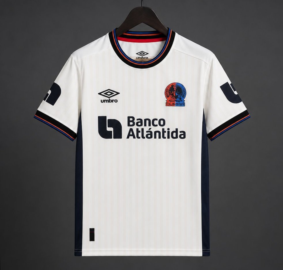 Paraguay - 26-27 CD Olimpia Third White Jersey