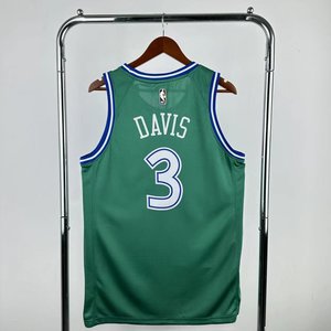 Dallas Mavericks Retro Green - Anthony Davis #3 - image 3