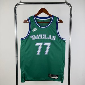 Dallas Mavericks Retro Green - Luka Doncic #77 - image 1