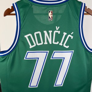 Dallas Mavericks Retro Green - Luka Doncic #77 - image 3