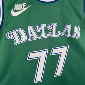 Dallas Mavericks Retro Green - Luka Doncic #77 - image 6