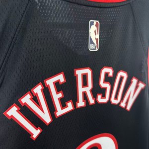 Philadelphia 76ers Retro Black - Allen Iverson #3 - image 11