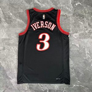 Philadelphia 76ers Retro Black - Allen Iverson #3 - image 15