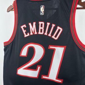 Philadelphia 76ers Retro Black - Joel Embiid #21 - image 9