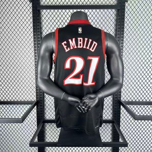 Philadelphia 76ers Retro Black - Joel Embiid #21 - image 12
