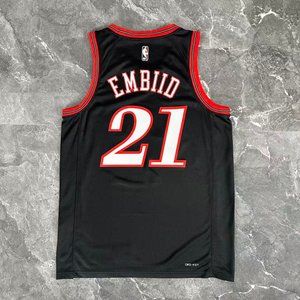 Philadelphia 76ers Retro Black - Joel Embiid #21 - image 14