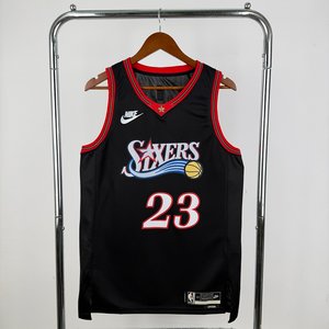 Philadelphia 76ers Retro Black - LeBron James #23 - image 1