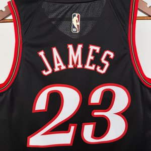 Philadelphia 76ers Retro Black - LeBron James #23 - image 4