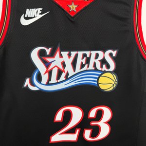 Philadelphia 76ers Retro Black - LeBron James #23 - image 6