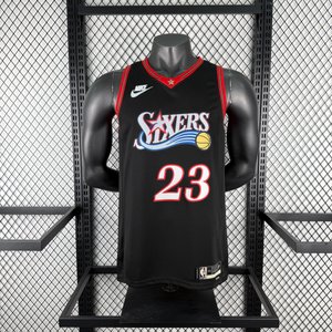 Philadelphia 76ers Retro Black - LeBron James #23 - image 8