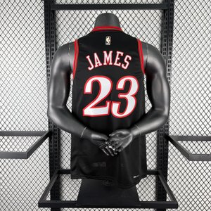 Philadelphia 76ers Retro Black - LeBron James #23 - image 9