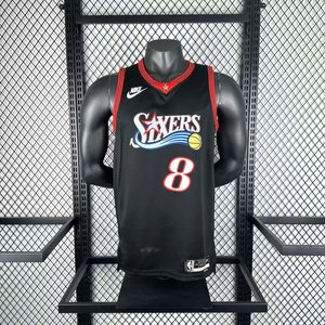 Philadelphia 76ers Retro Black - Paul George #8 - image 11