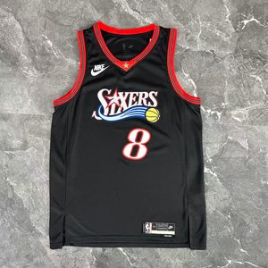 Philadelphia 76ers Retro Black - Paul George #8 - image 13