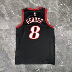 Philadelphia 76ers Retro Black - Paul George #8 - image 14