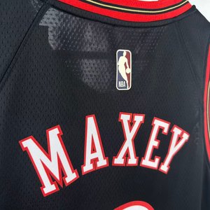 Philadelphia 76ers Retro Black - Tyrese Maxey #0 - image 9