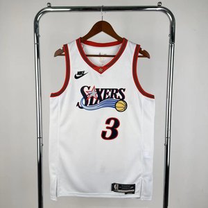 Philadelphia 76ers Retro White - Allen Iverson #3 - image 13