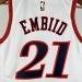 Philadelphia 76ers Retro White - Joel Embiid #21 - image 17