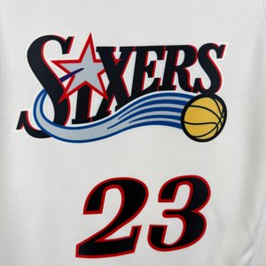 Philadelphia 76ers Retro White - LeBron James #23 - image 5