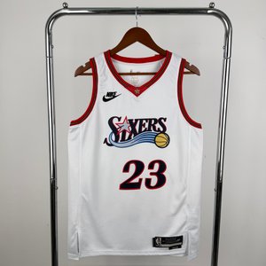 Philadelphia 76ers Retro White - LeBron James #23 - image 7