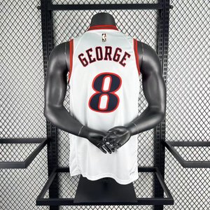Philadelphia 76ers Retro White - Paul George #8 - image 2